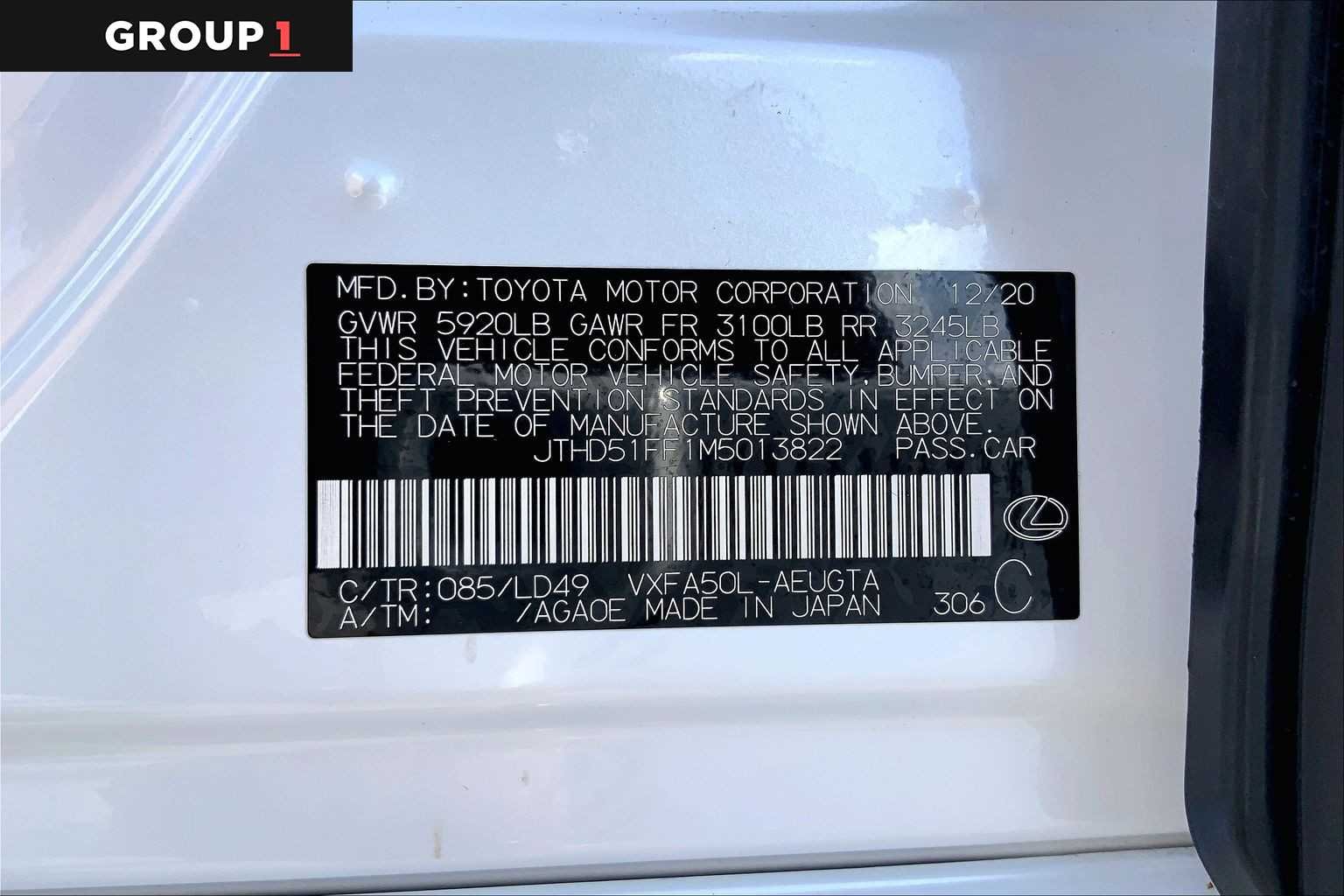 Used 2021 Sonic Quartz Lexus  image 36