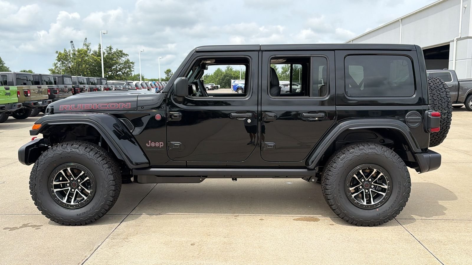 New 2026 Black Clearcoat Jeep Rubicon image 5