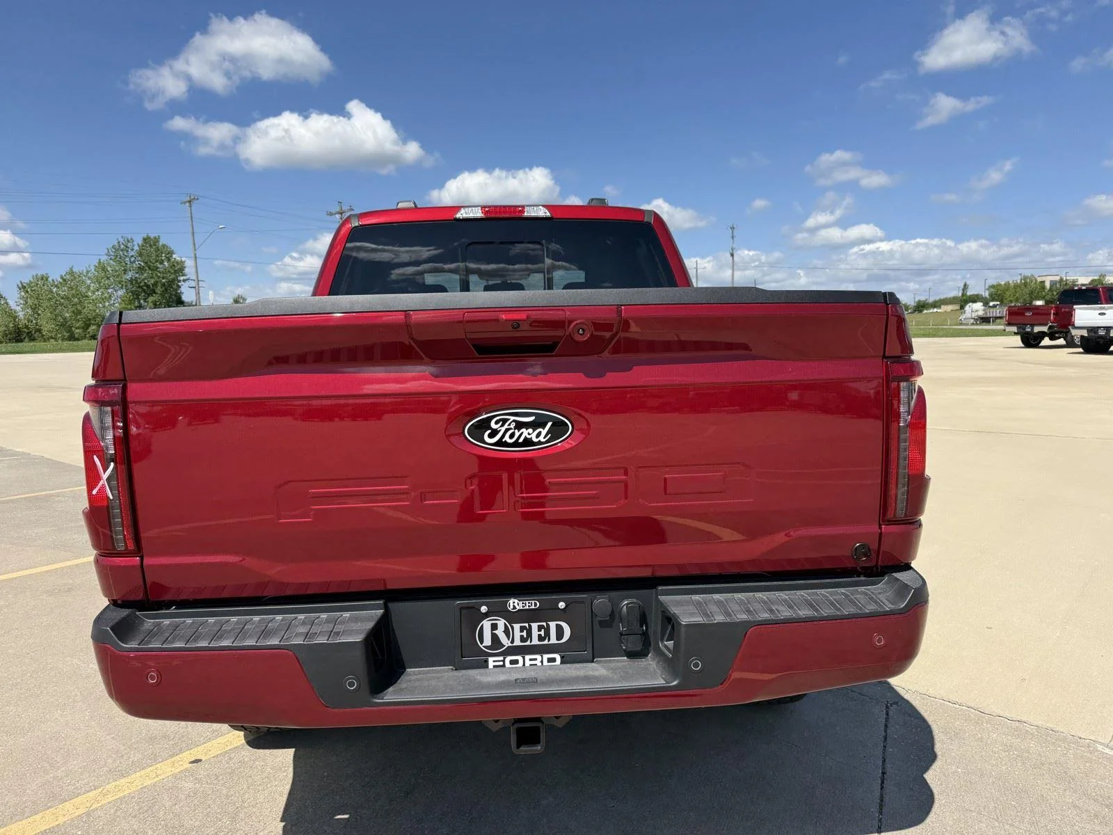 New 2026 Ruby Red Metallic Tinted Clearcoat Ford XLT image 8
