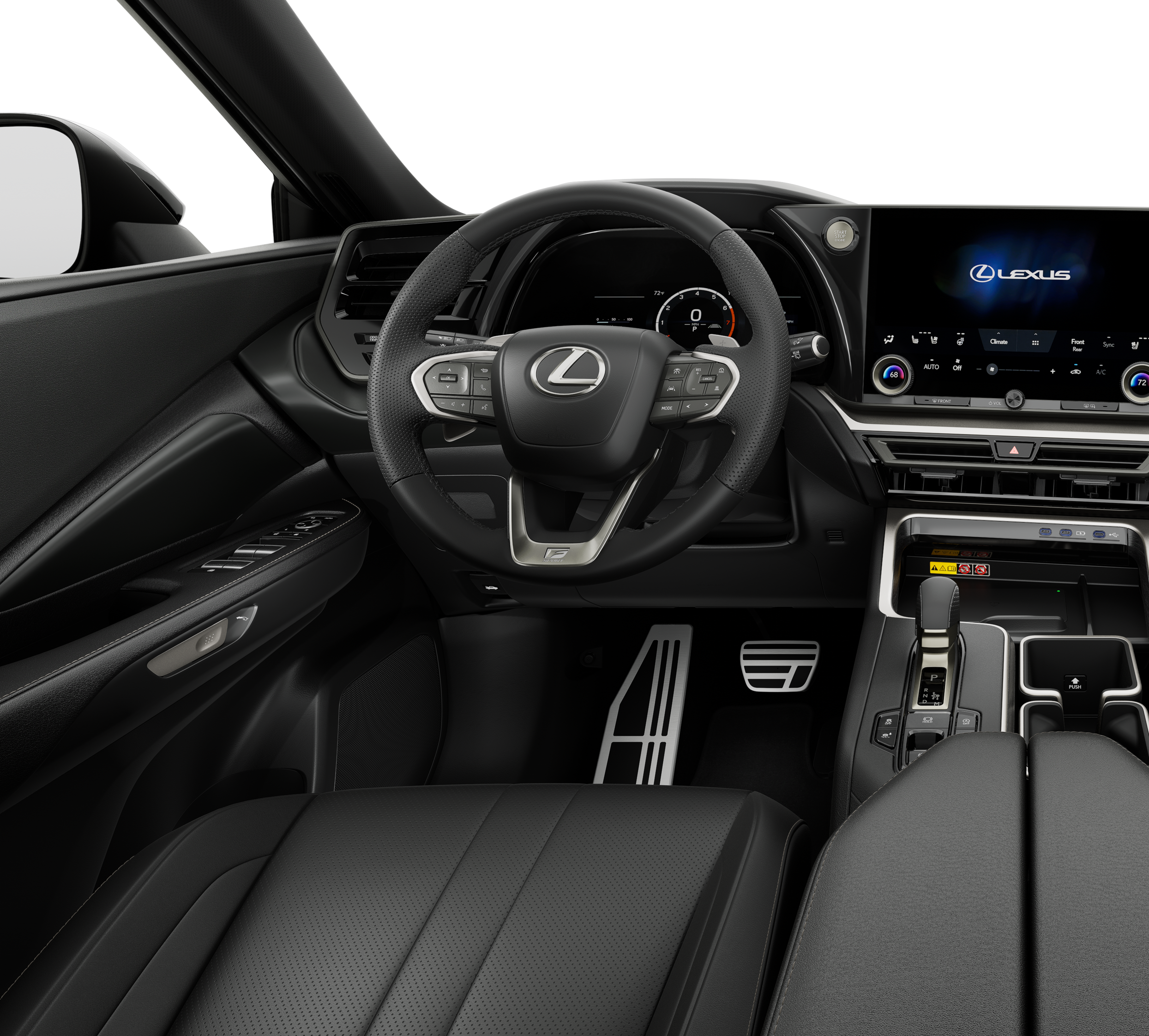 New 2026 Celestial Silver Metallic Lexus 350 F SPORT HANDLING AWD image 6
