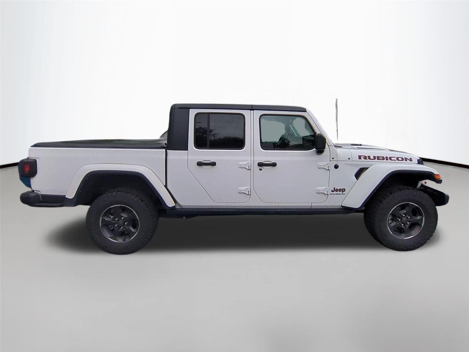 Used 2023 Bright White Clearcoat Jeep Rubicon image 4