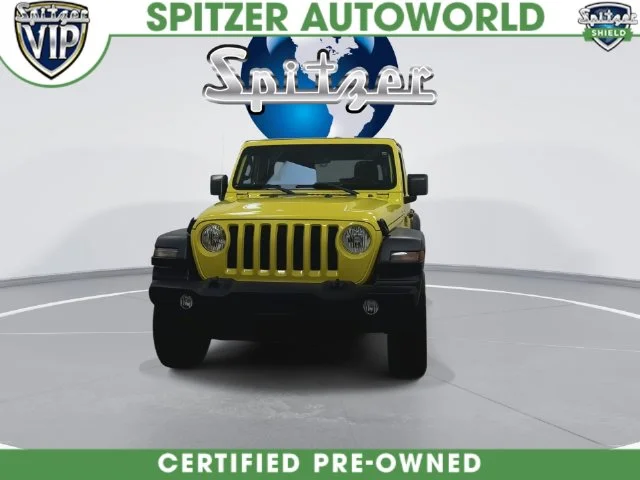 Used 2023 Yellow Jeep Sport S image 7