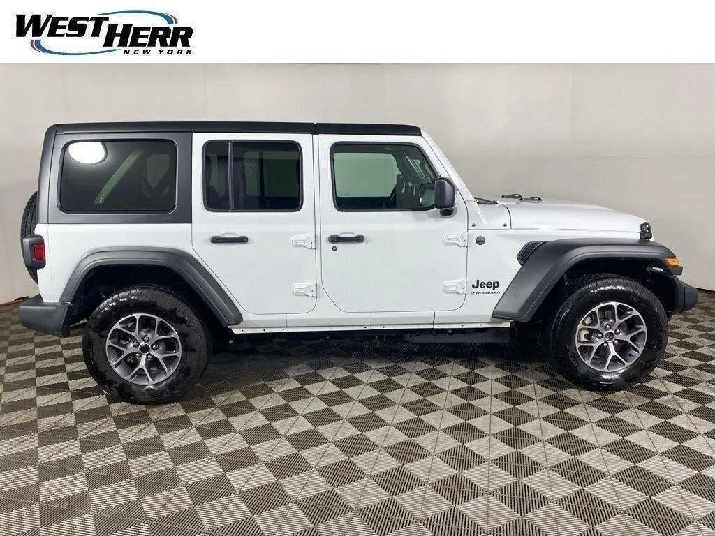 Used 2026 Bright White Clearcoat Jeep Sport S image 22