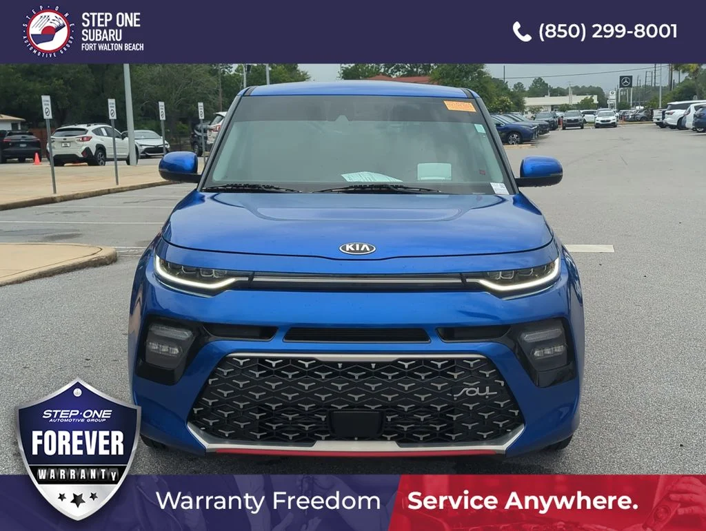 Used 2021 Blue Kia Turbo image 10