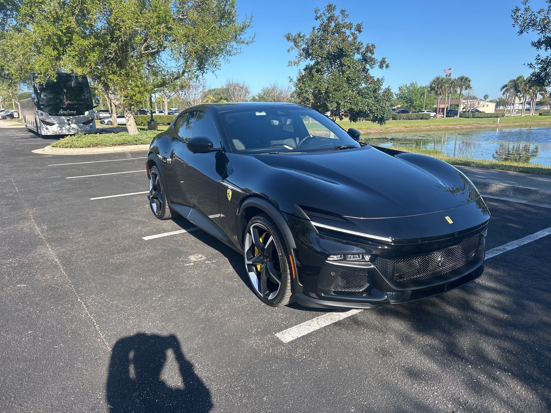 Black 2025 Ferrari Purosangue AWD SUV / Crossover All-Wheel Drive