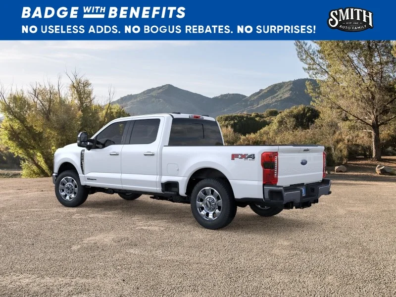 New 2026 Star White Metallic Tri-Coat Ford F-250® Lariat® image 5