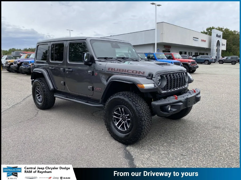Certified Used 2026 Gray Jeep Rubicon X image 1