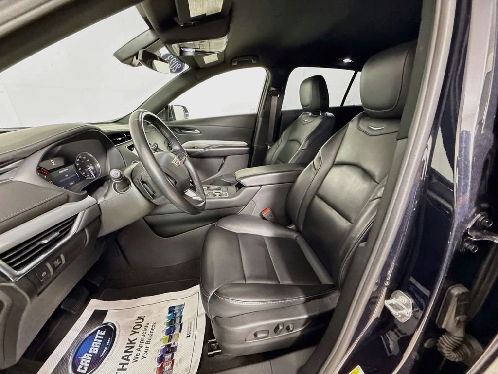 Used 2023 Galactic Gray Metallic Cadillac FWD Premium Luxury image 2