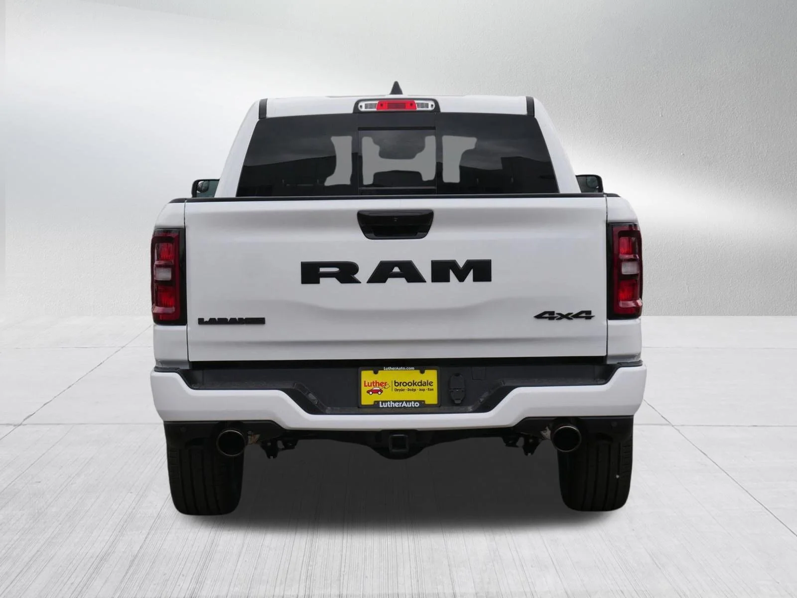 New 2026 Bright White Clear-Coat Exterior Paint RAM Laramie image 6