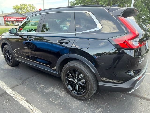 Certified Used 2024 Crystal Black Pearl Honda Sport image 2