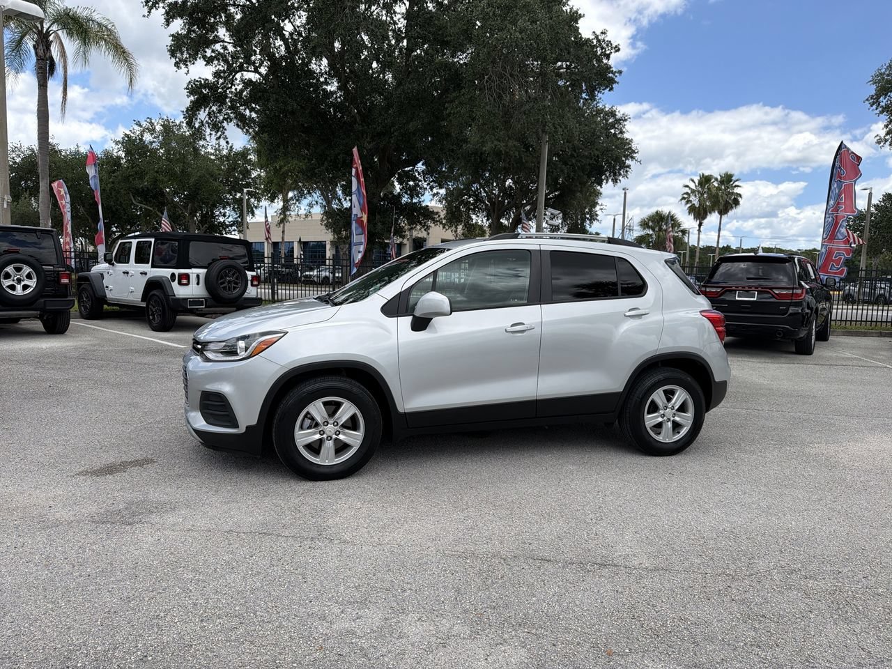 Used 2022 Silver Ice Metallic Chevrolet LT image 1