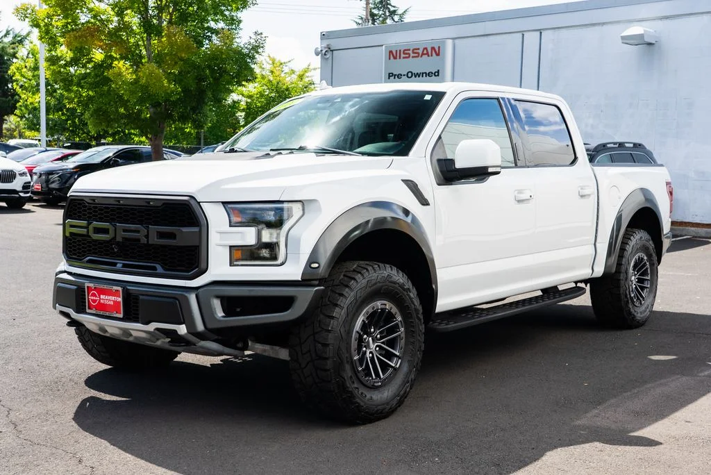 Used 2020 White Ford Raptor image 3
