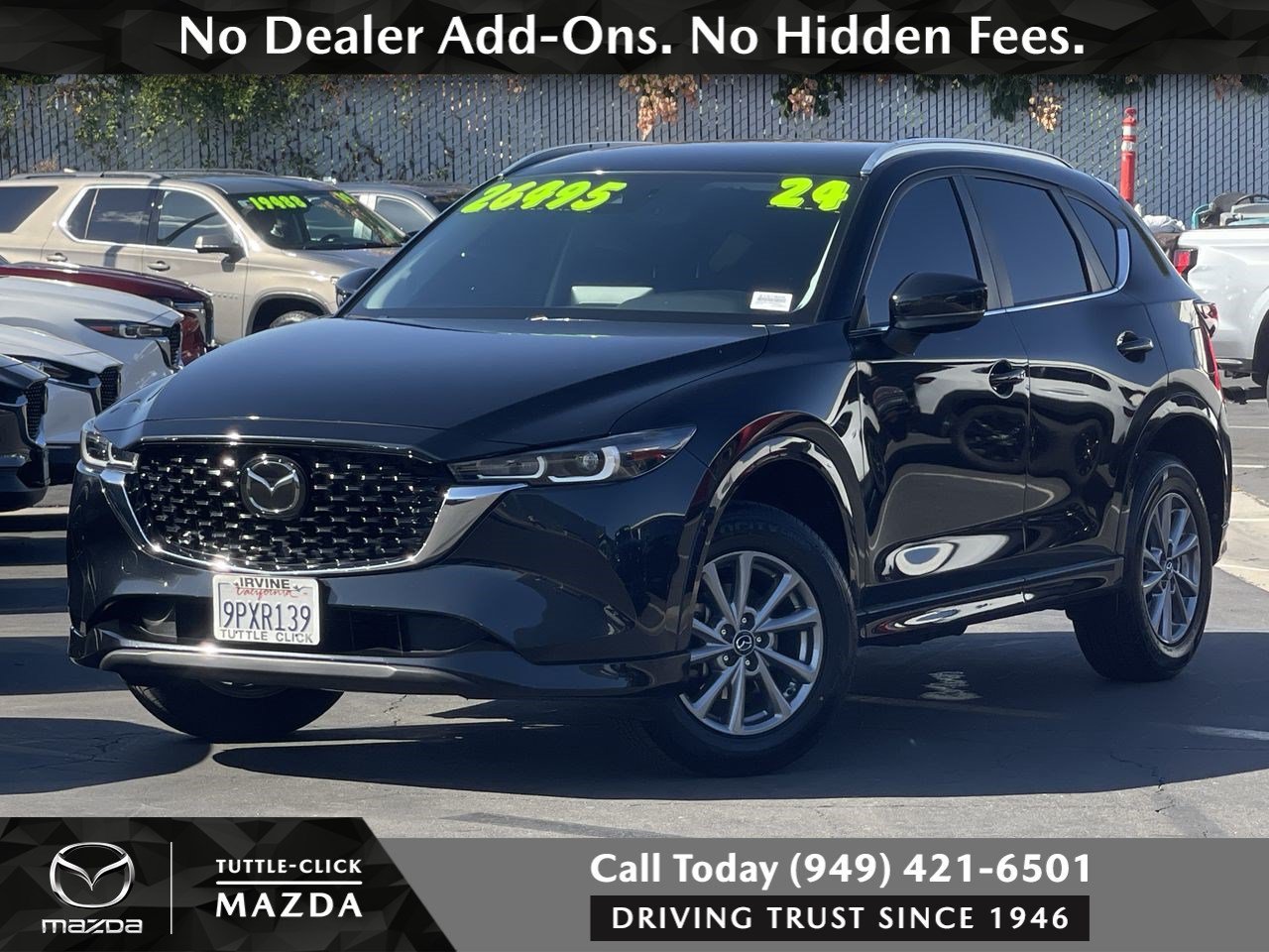 Used 2024 Jet Black Mica Mazda 2.5 S Select Package image 1