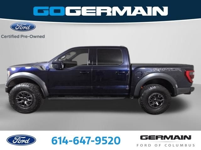 Certified Used 2022 Antimatter Blue Metallic Ford Raptor image 10