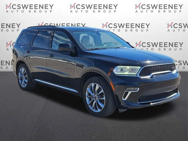 Used 2021 Black Dodge SXT Plus image 7