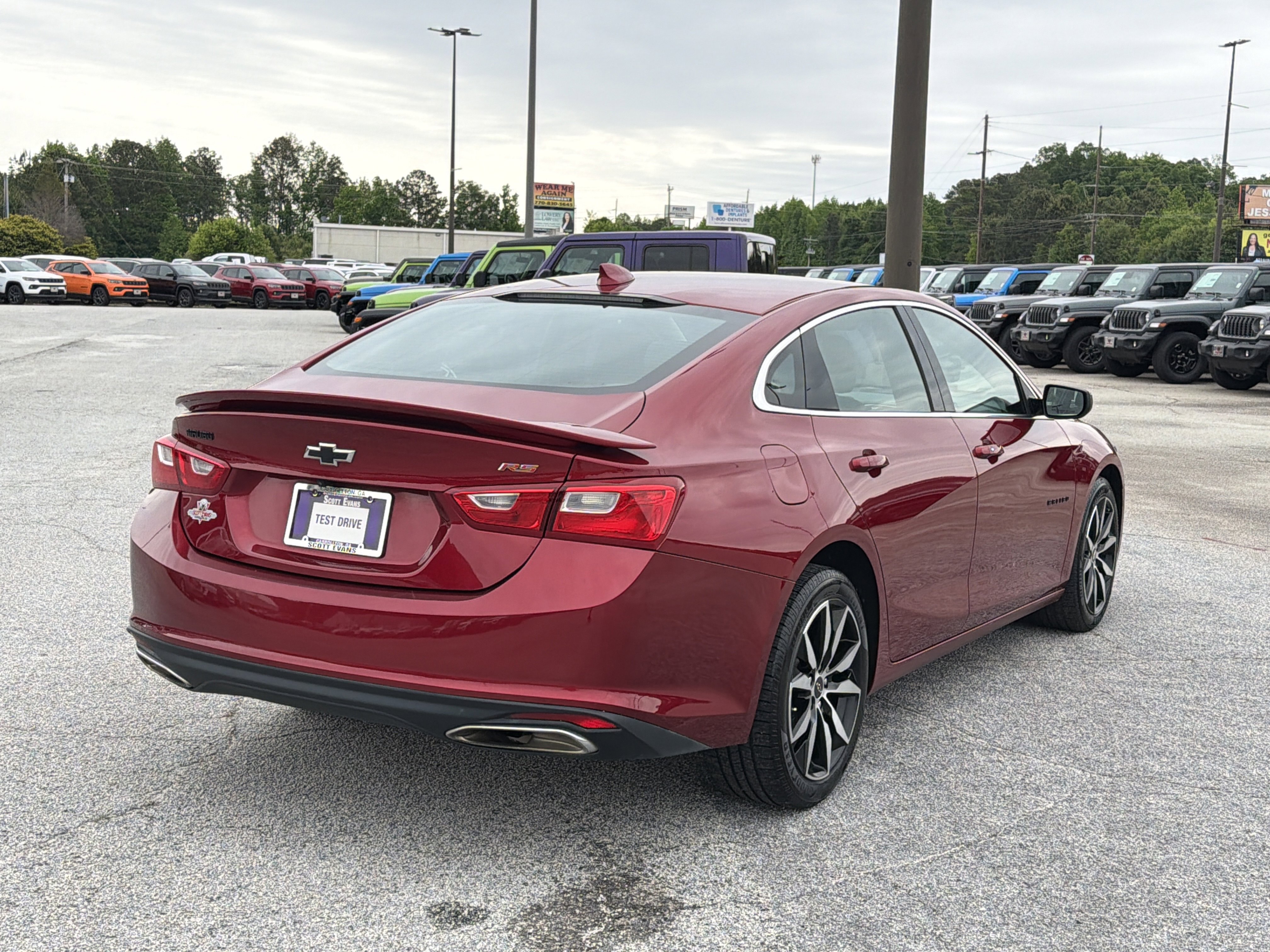 Used 2023 Radiant Red Tintcoat Chevrolet RS image 8