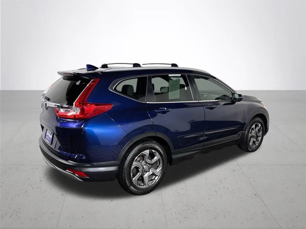 Used 2019 Blue Honda EX image 6