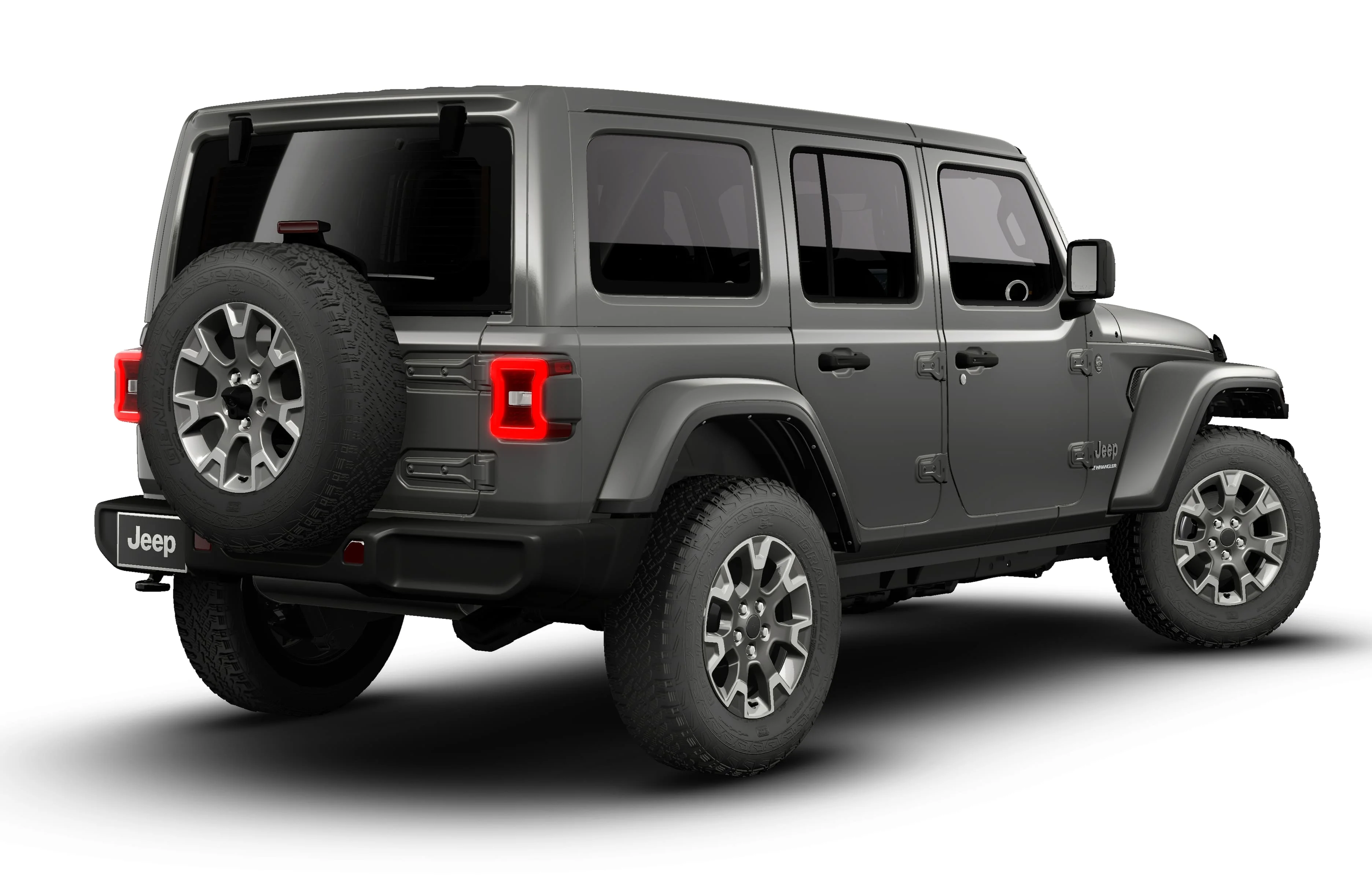 New 2026 Granite Crystal Metallic Clear-Coat Exterior Paint Jeep Sahara image 14