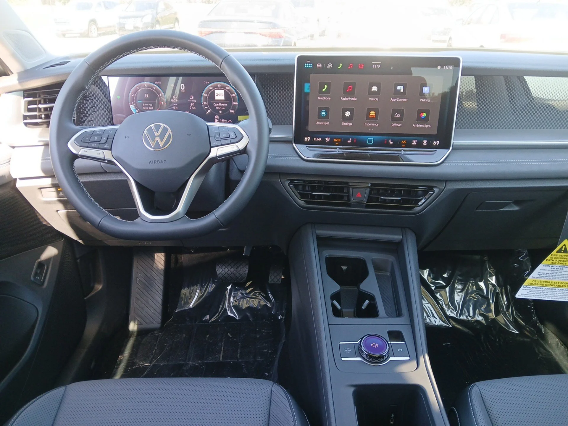 New 2026 Platinum Gray Metallic Volkswagen SE image 7