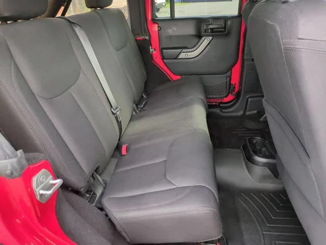 Used 2016 Red Jeep Unlimited Sport image 29