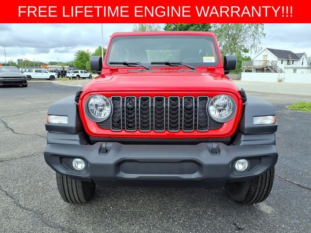 New 2026 Firecracker Red Clear-Coat Exterior Paint Jeep Sport image 2