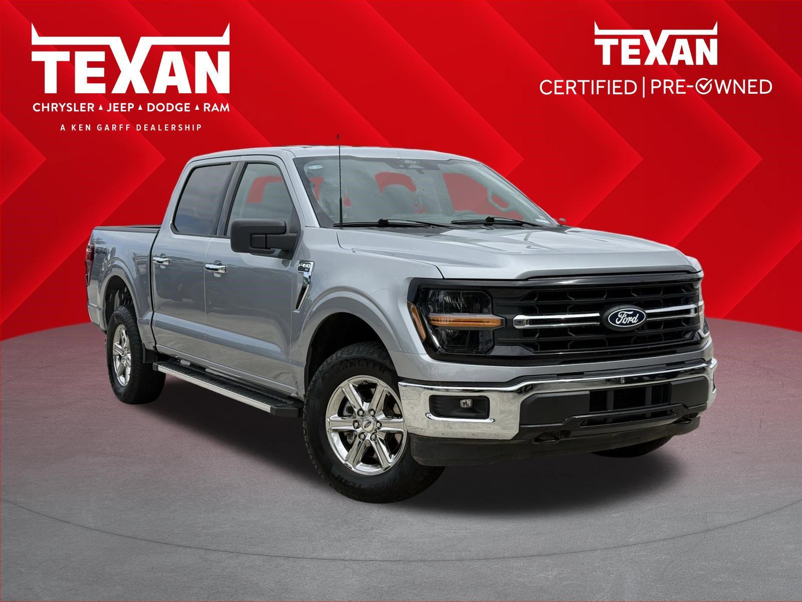 Used 2025 Silver Metallic Ford XLT image 1