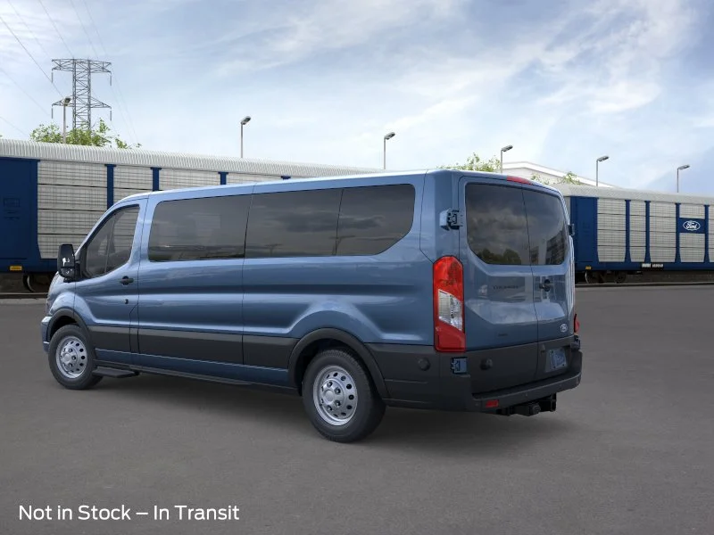 New 2026 Blue Metallic Ford Passenger Van XL image 4