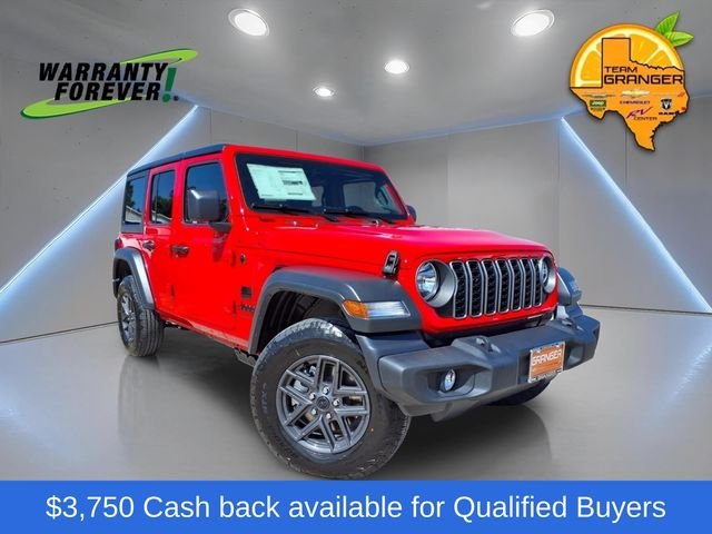 New 2026 Firecracker Red Clear-Coat Exterior Paint Jeep Sport image 1