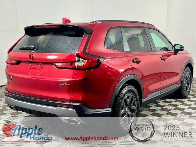 New 2026 Radiant Red Metallic Honda AWD TrailSport Hybrid image 6