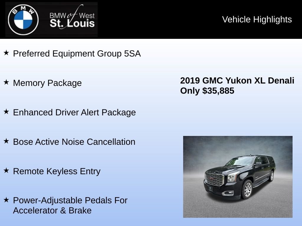 Used 2019 Black GMC Denali image 8
