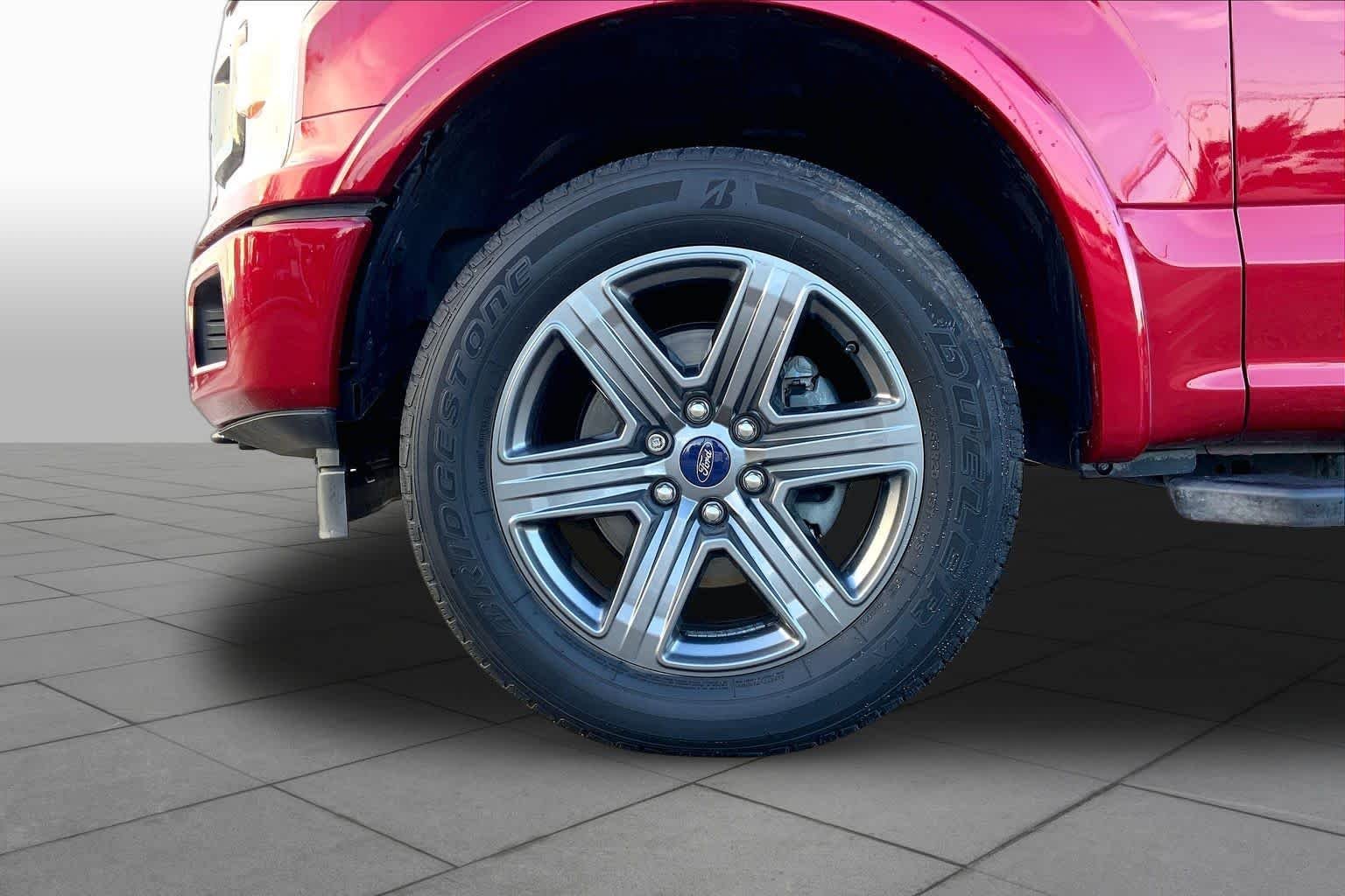 Used 2020 Rapid Red Metallic Tinted Clearcoat Ford XLT image 11