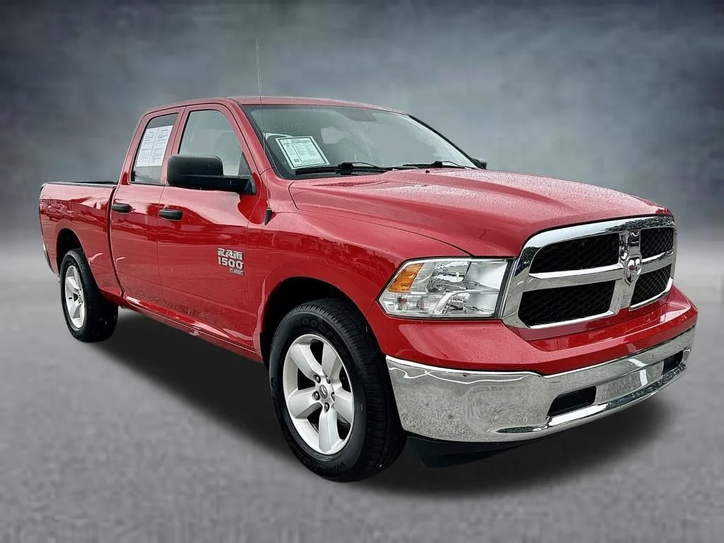 Used 2024 Flame Red Clearcoat Ram SLT image 3