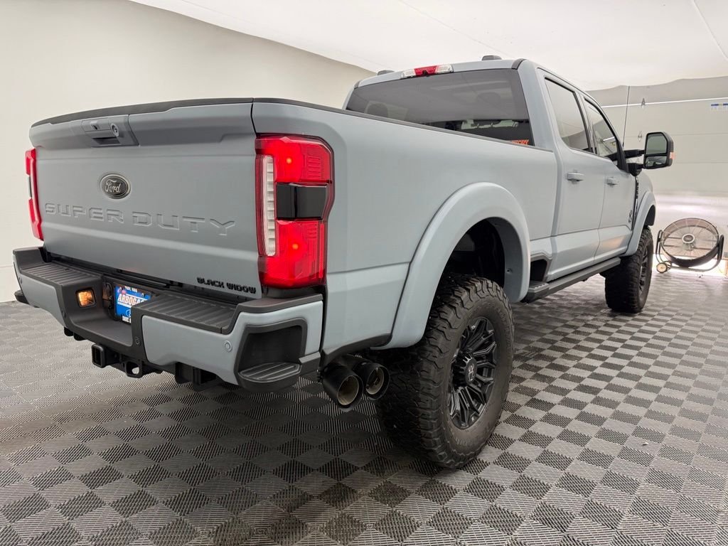 New 2026 Matte Glacier Gray Ford XLT Black Widow Lifted Truck image 10