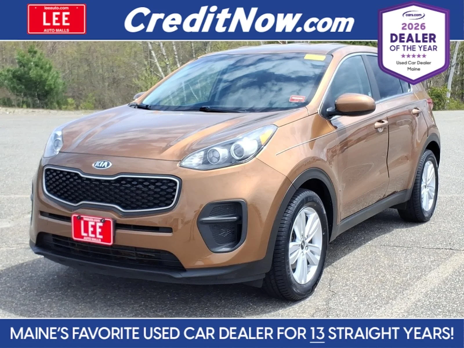 Used 2019 Copper Kia LX image 1