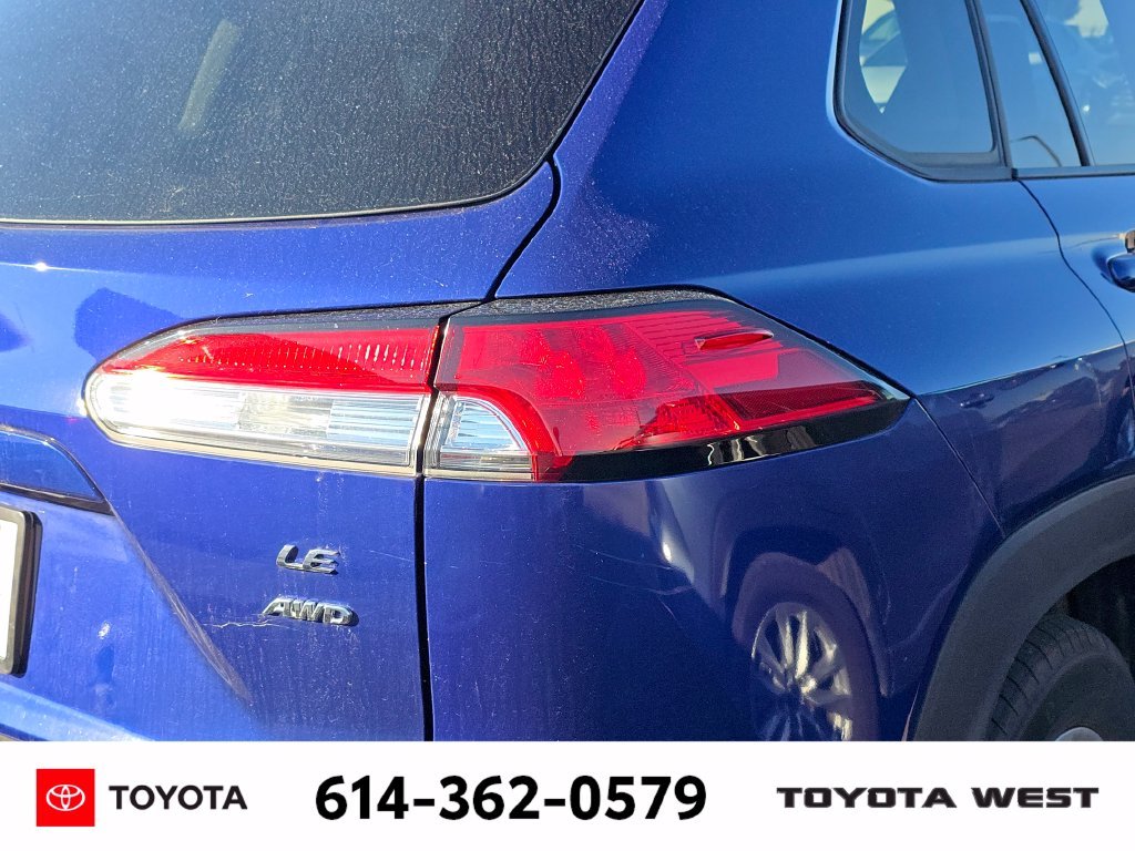 Used 2023 Blue Toyota LE image 9