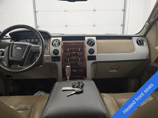 Used 2009 White Sand Tri-Coat Ford Lariat image 13