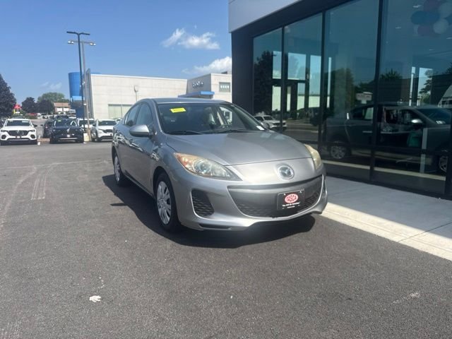 Silver 2013 Mazda MAZDA3 Sedan Front-Wheel Drive