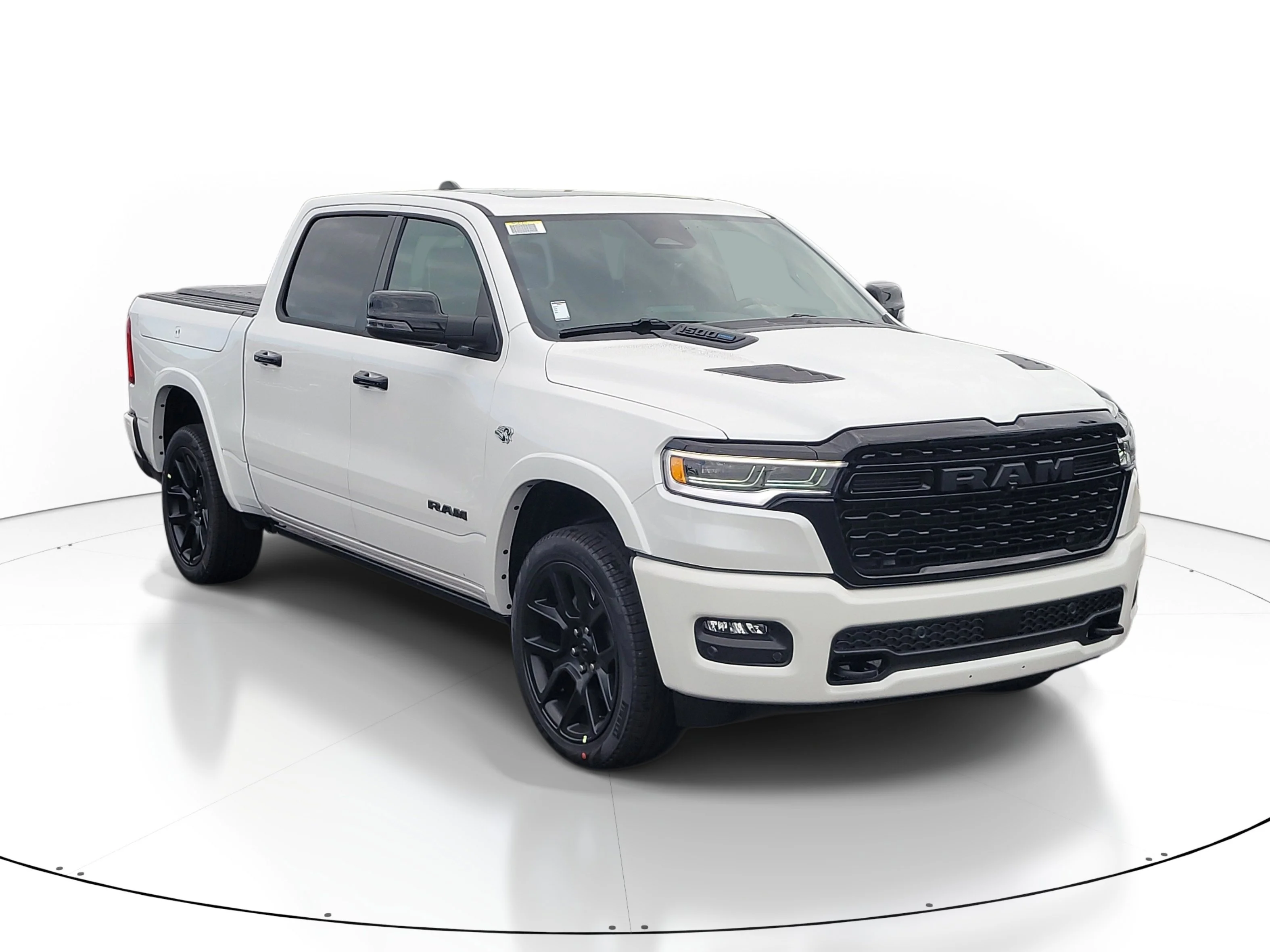 New 2026 Ivory White Tri-Coat Pearlcoat Ram Limited image 2