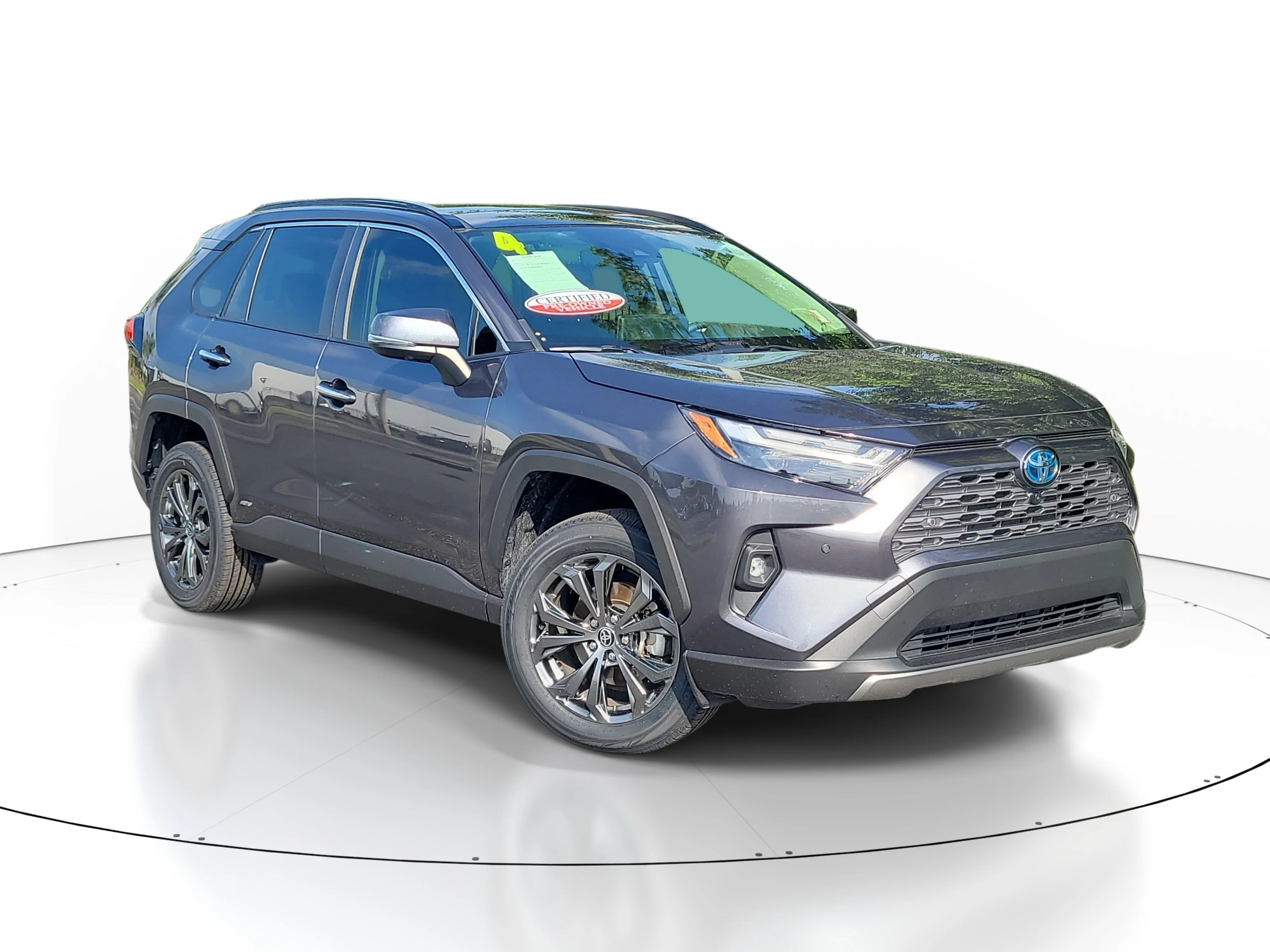 Used 2024 Magnetic Gray Metallic Toyota Hybrid Limited image 1