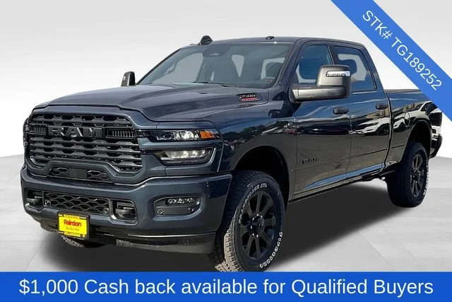 New 2026 Forged Blue Metallic Exterior Paint RAM Big Horn image 2