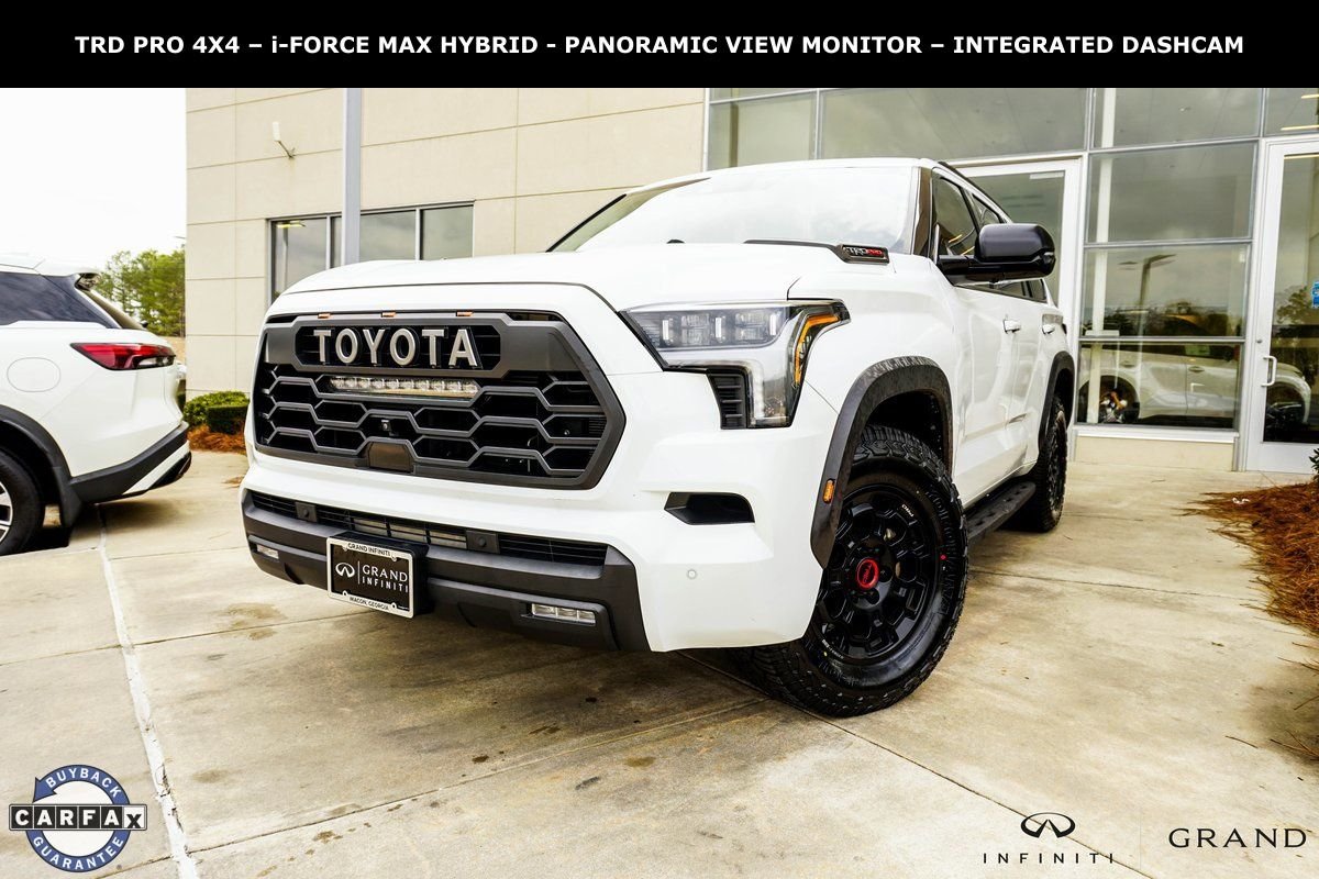Used 2023 White Toyota TRD Pro image 1