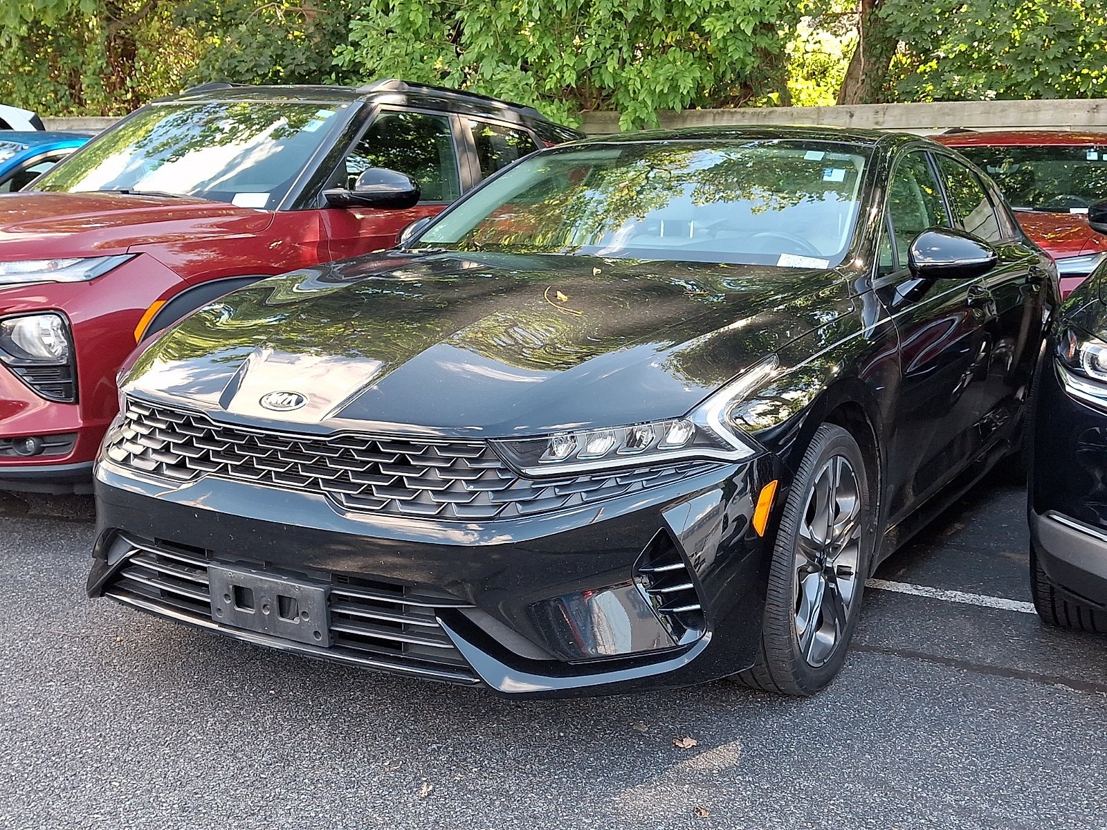 Used 2021 Ebony Black Kia EX image 3