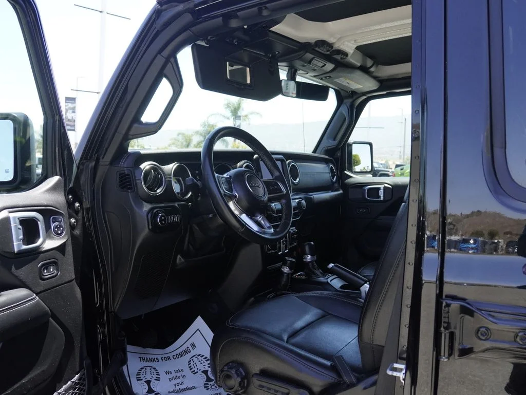 Certified Used 2021 Black Jeep Overland image 26