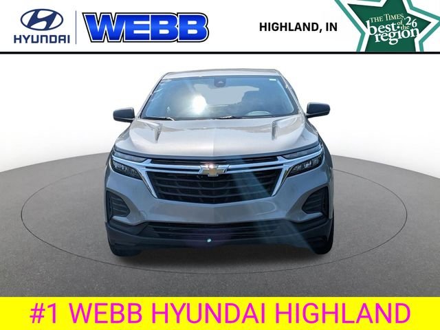 Used 2023 Chevrolet Equinox LS with VIN 3GNAXHEG9PL261541 for sale in Highland, IN