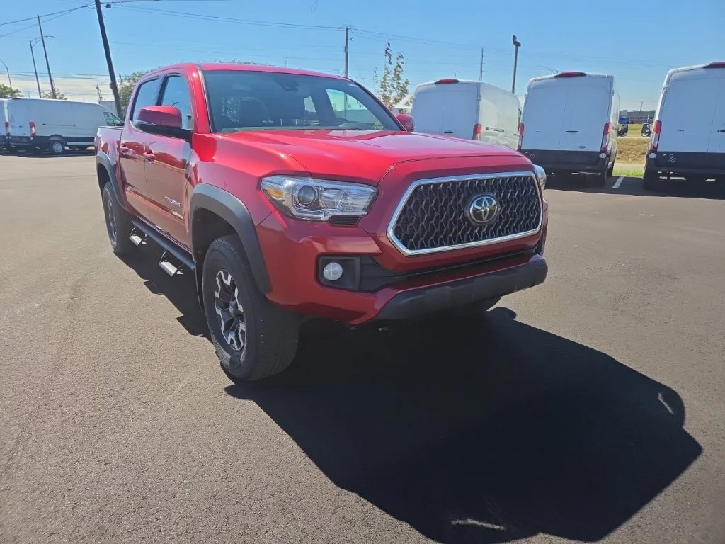 Used 2019 Red Toyota TRD Sport image 2