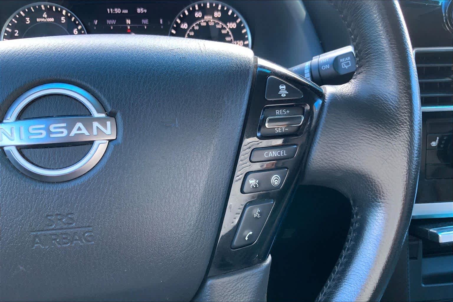 Used 2022 Brilliant Silver Metallic Nissan SV image 48