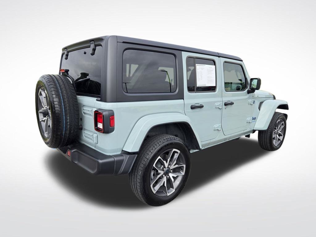 Used 2024 Gray Jeep Sport S 4xe image 3