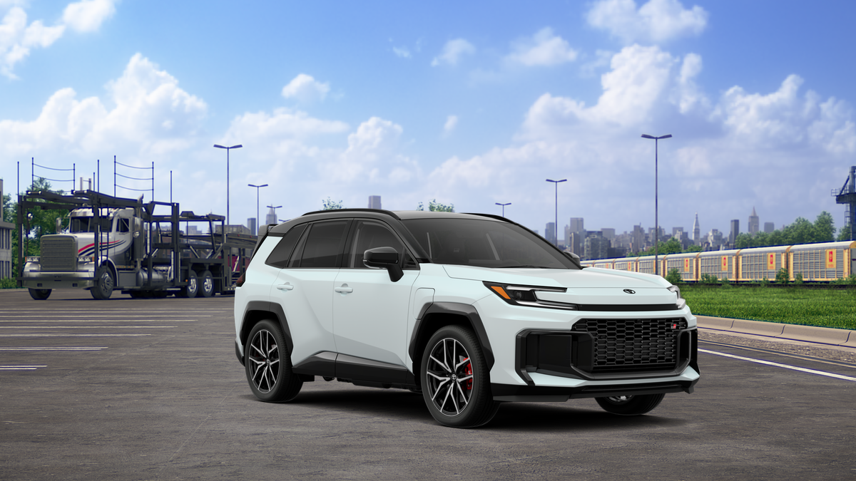 New 2026 Wind Chill Pearl with Midnight Black Metallic roof Toyota GR SPORT image 15