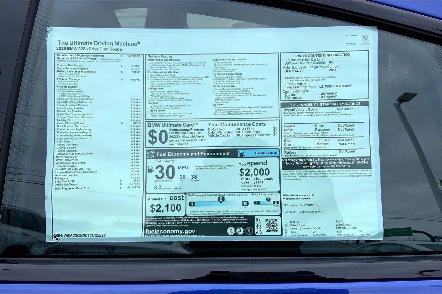 2026 BMW 2 Series 228 - Photo 22