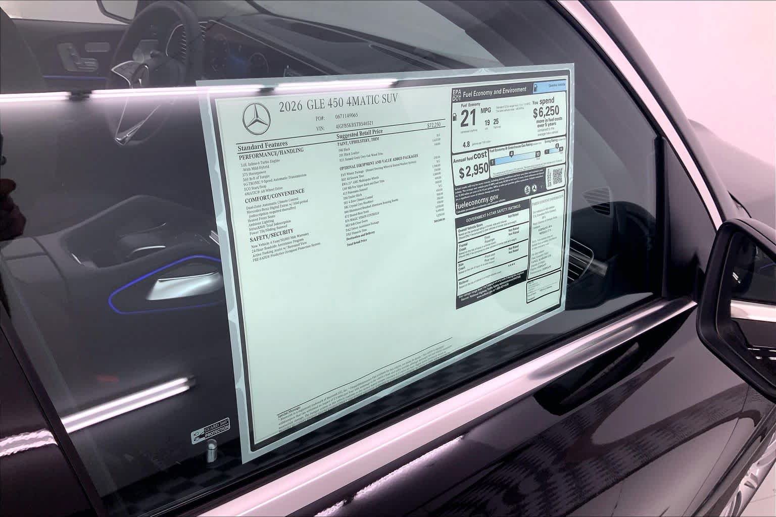 New 2026 Black Mercedes-Benz GLE 450 image 26